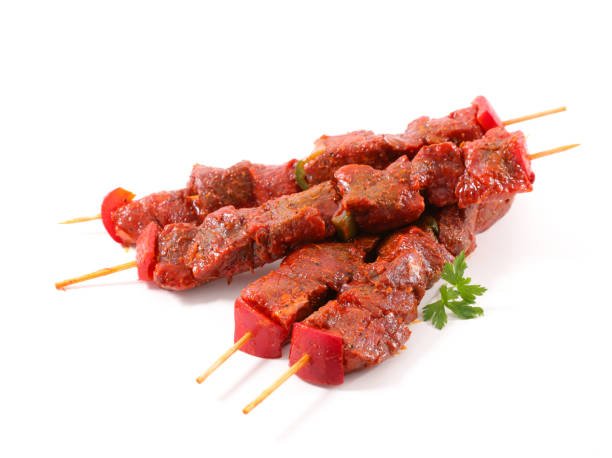 marinated beef tikka