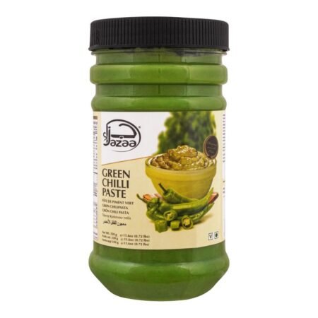 jazaa green chilli paste 330g