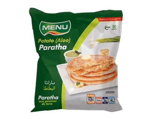menu aloo paratha