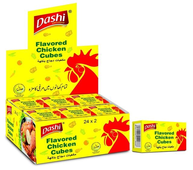 dashi chicken cubes box