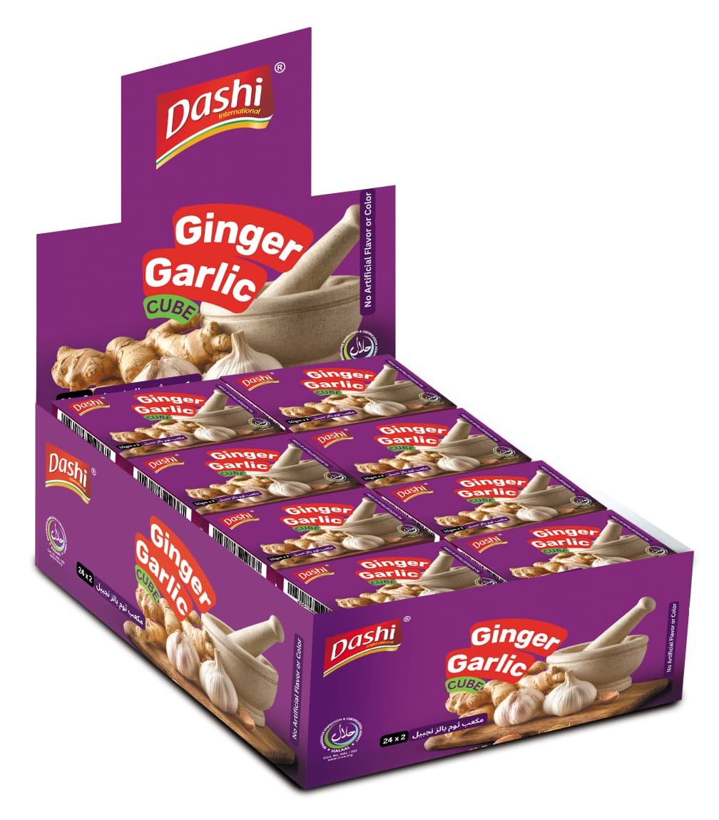 dashi ginger garlic cubes box
