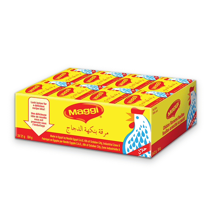 maggi chicken cubes box