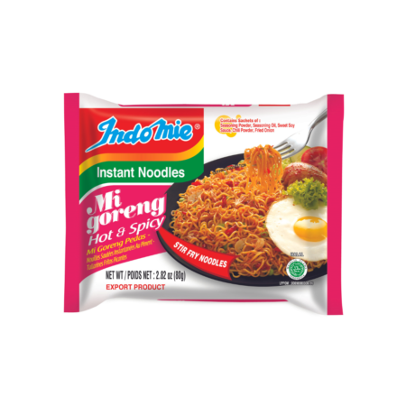 indomie hot n spicy noodle