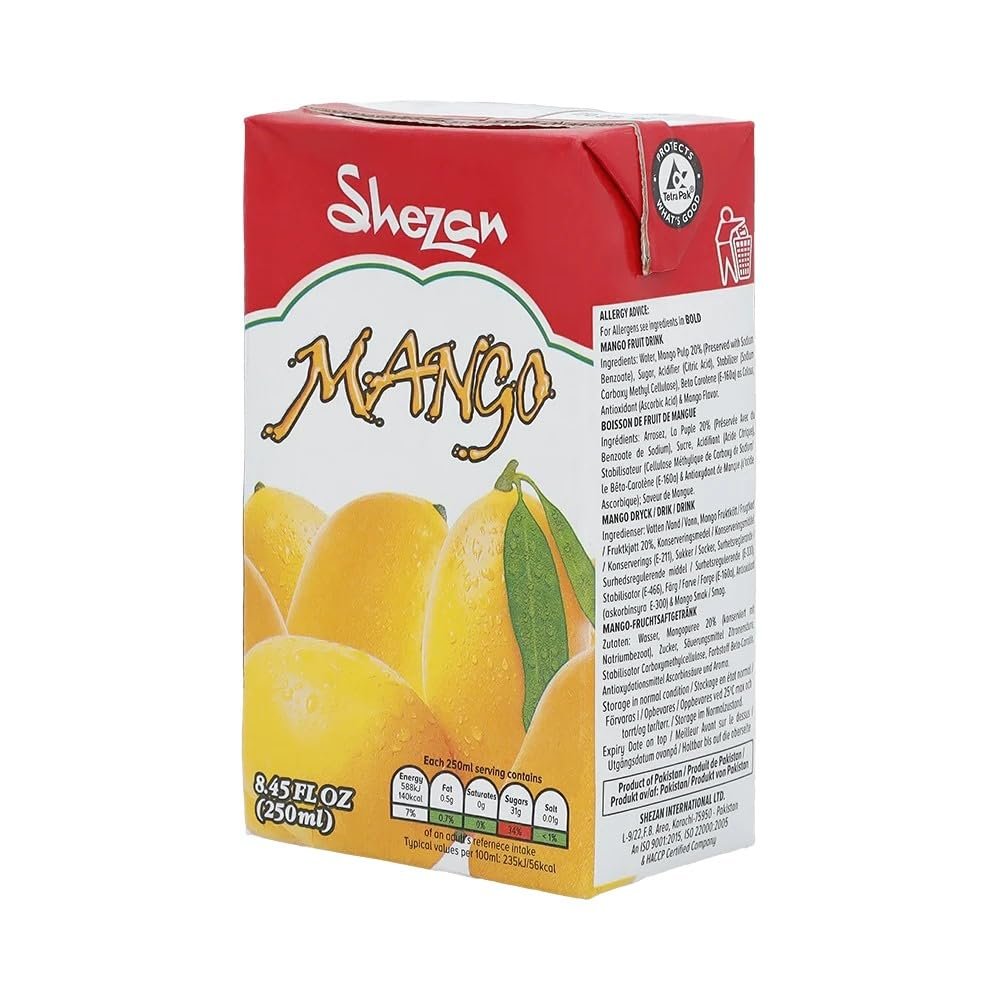 shezan mango juice pack single