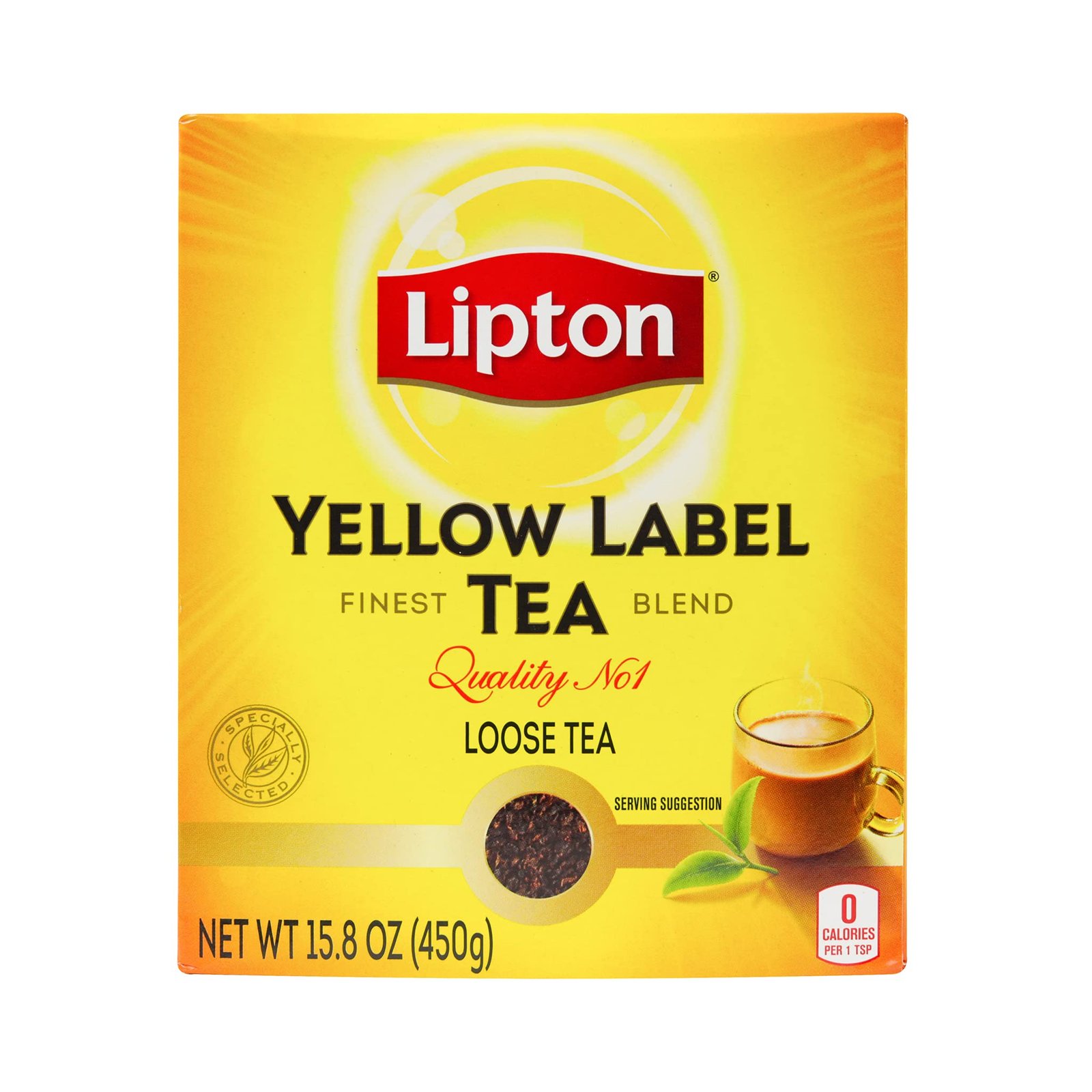 lipton yellow label tea 450g