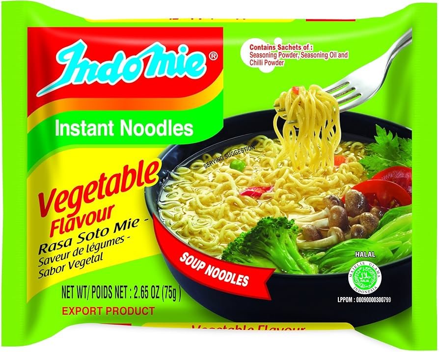 indomie vegetable instant noodle