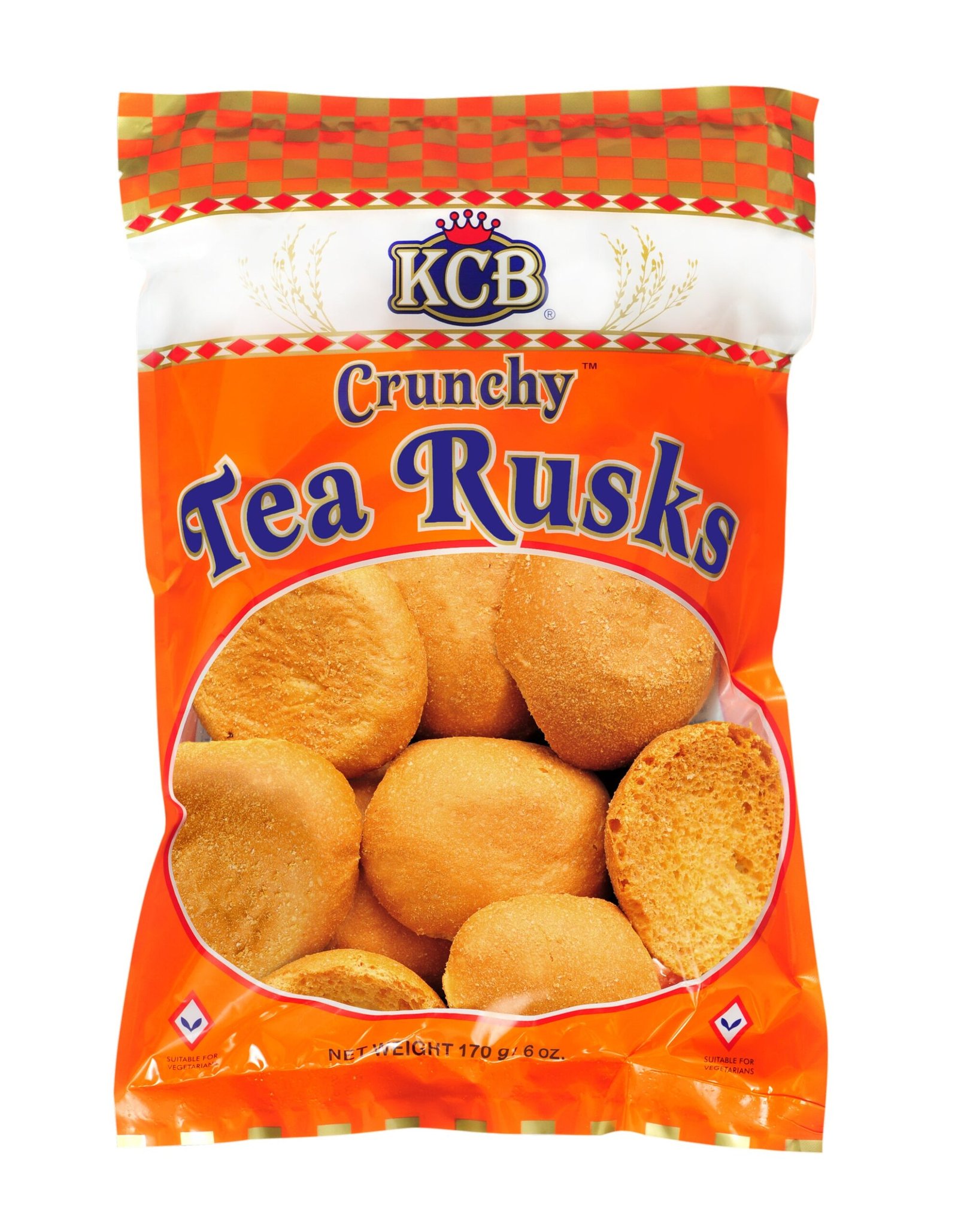 kcb:plain tea rusk 170g