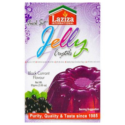 laziza jelly black current flavour