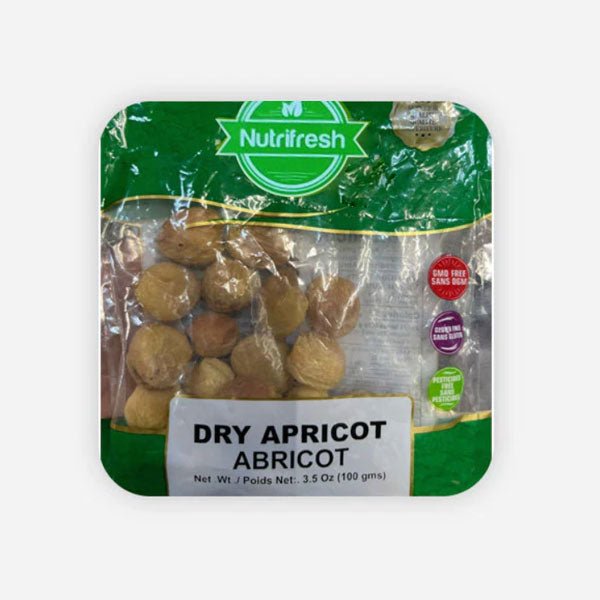 nf dried apricots 200g