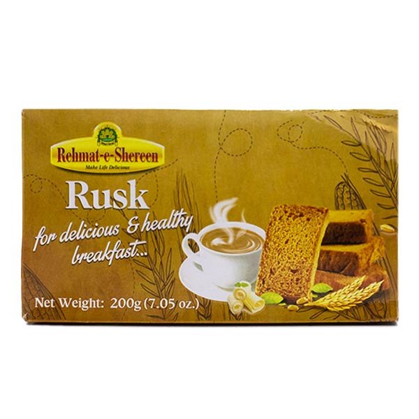 rehmat e shereen tea rusk 200g