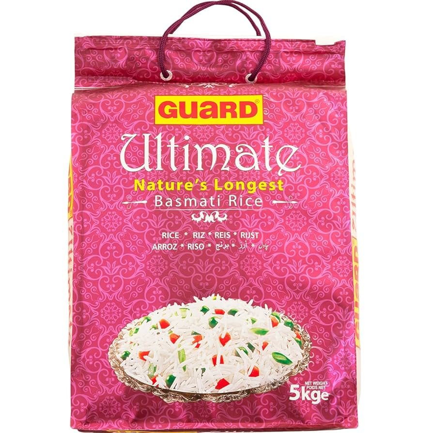 guard ultimate basmati rice 10lb