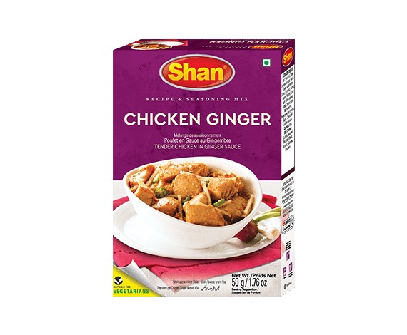shan chicken ginger masala