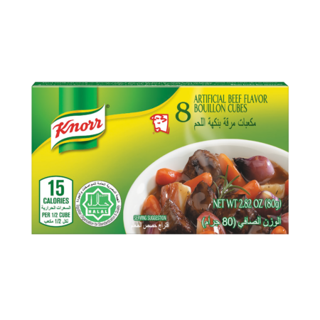 knorr beef cube 80g