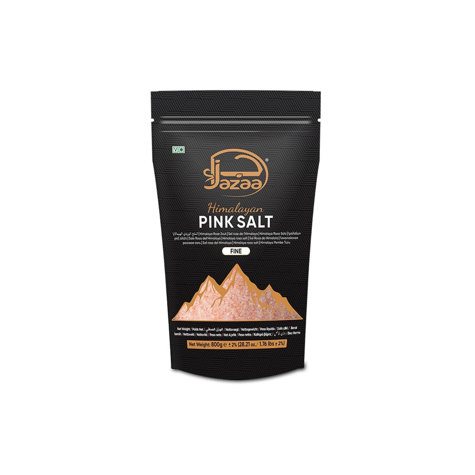 jazaa himalayan pink salt 800g