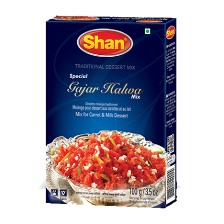 shan special gajar halwa mix