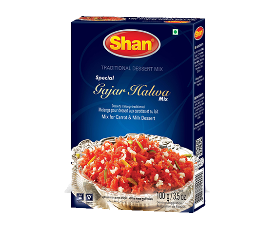 shan special gajar halwa mix