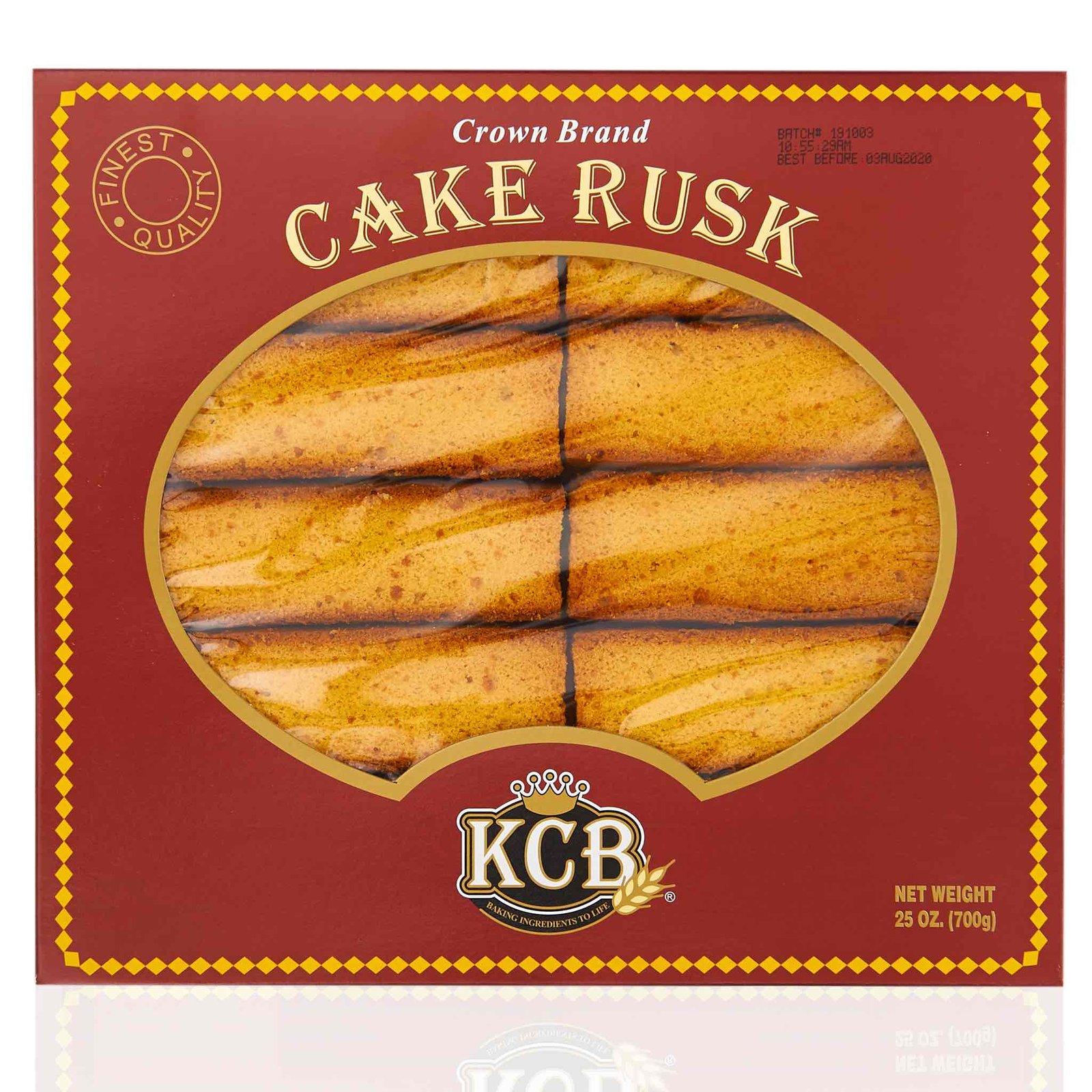 kcb:crown cake rusk 750g