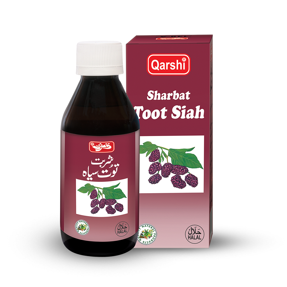 qarshi toot siah syrup