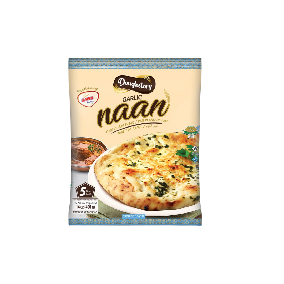 doughstory garlic naan