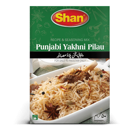 shan punjabi yakhni pilau masala