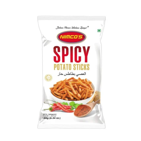 nimco spicy potato sticks 180g
