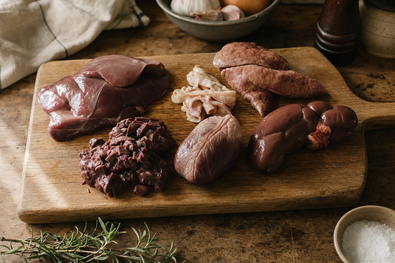 beef organs