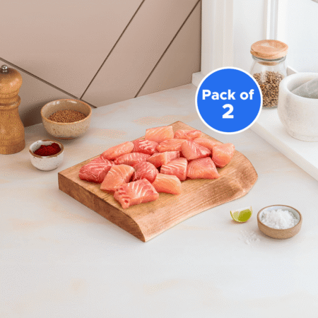 basa fish cubes pack