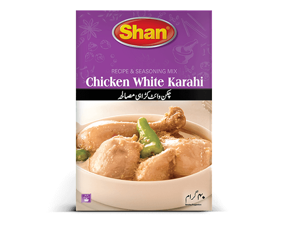 shan chicken white karahi masala