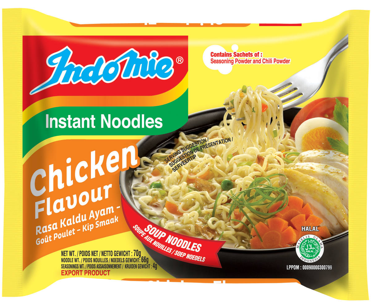 indomie chicken instant noodle