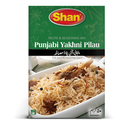 shan punjabi yakhni pilau masala