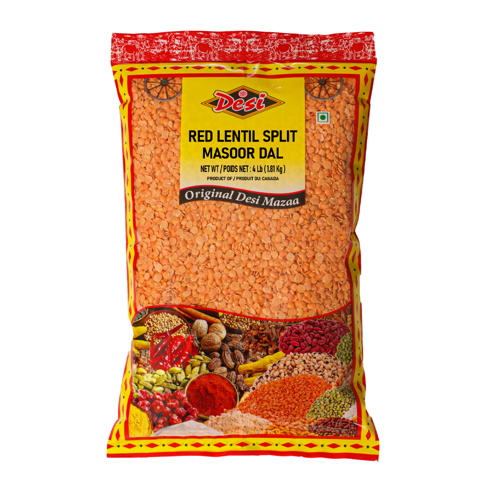 desi red lentil split 4lb
