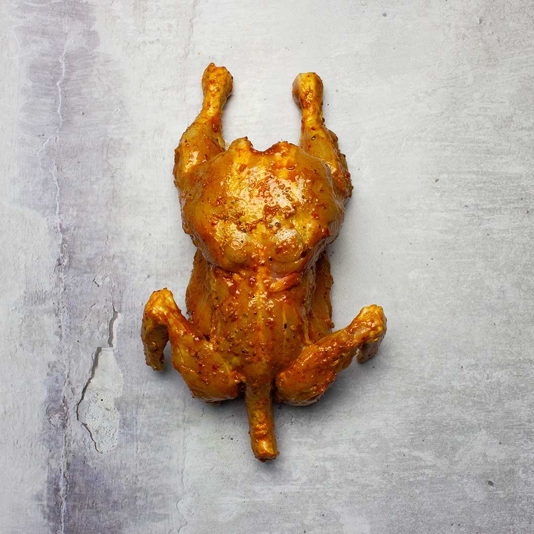 marinated baby chicken