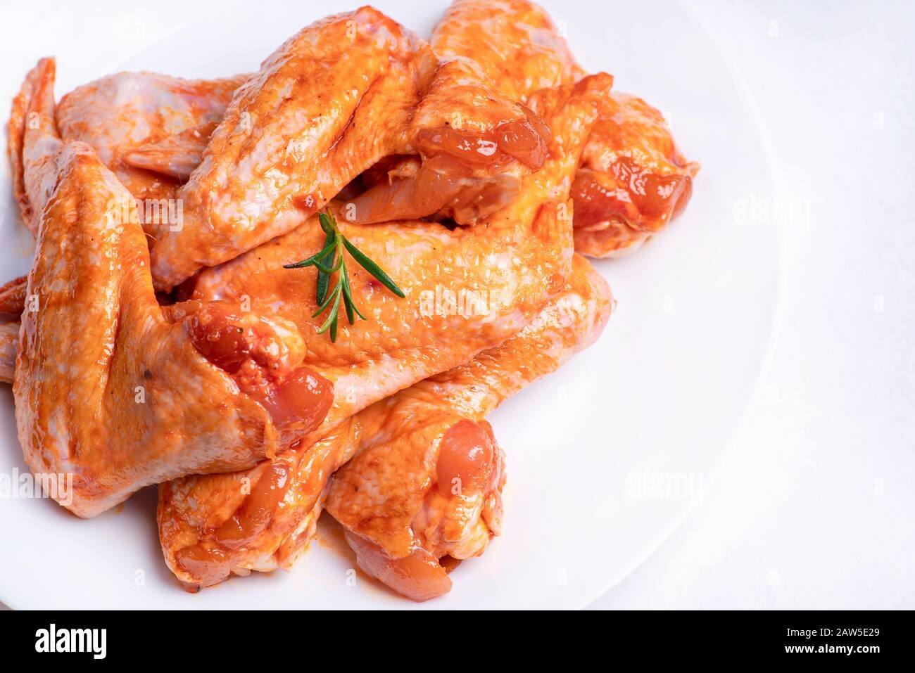 marinated chicken wings